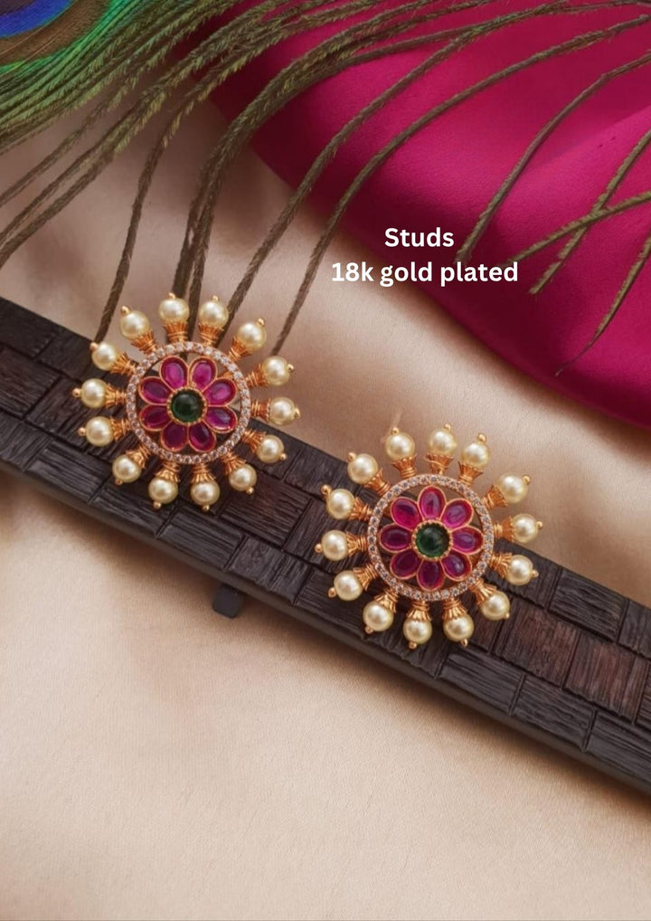 kundan Studs g10499