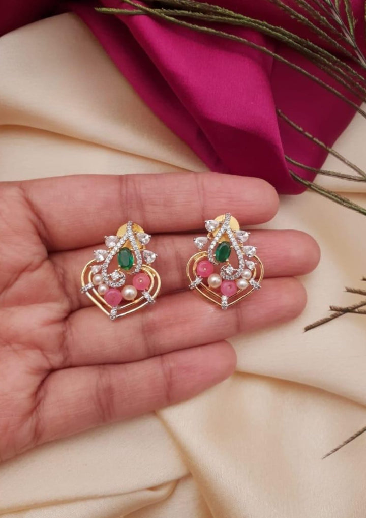Pure Zirconian Diamond Studs g 10480