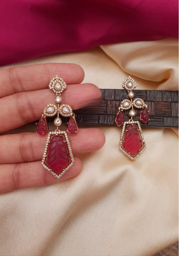 Kundan Stone Earrings g10799