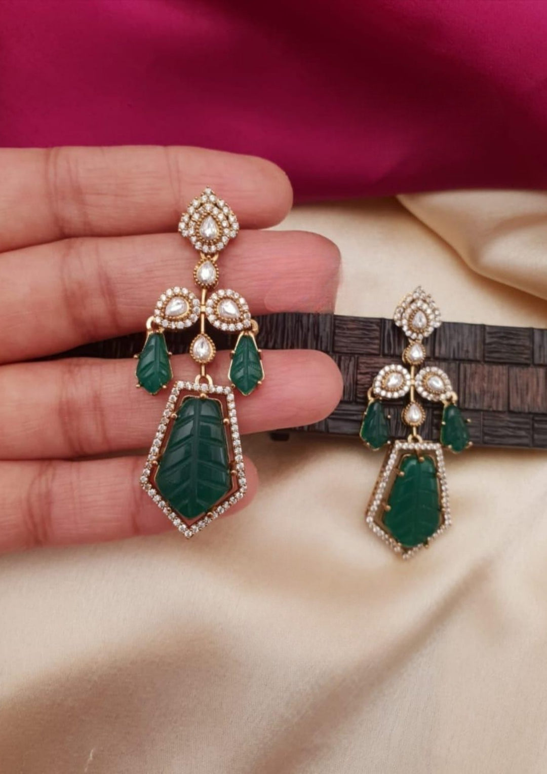 Kundan Stone Earrings g10799