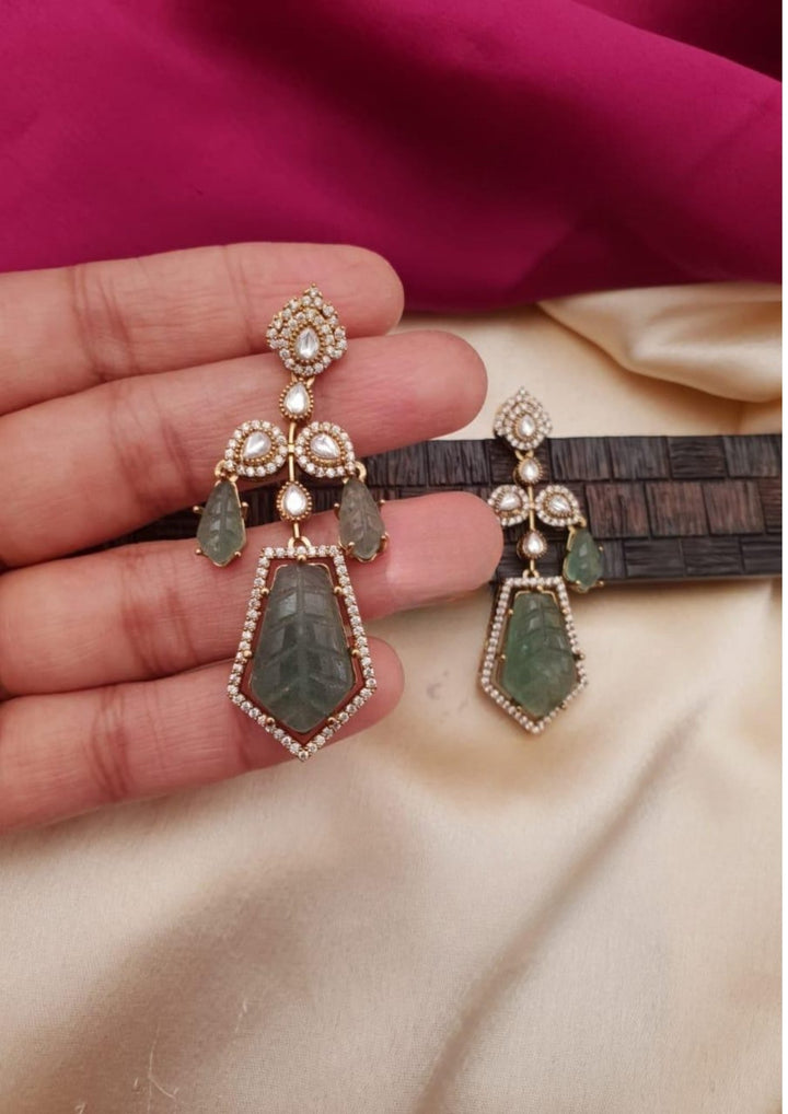 Kundan Stone Earrings g10799