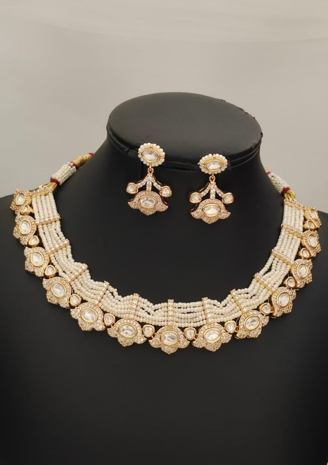 Pure Zirconian Diamond Necklace with Earrings s 380043