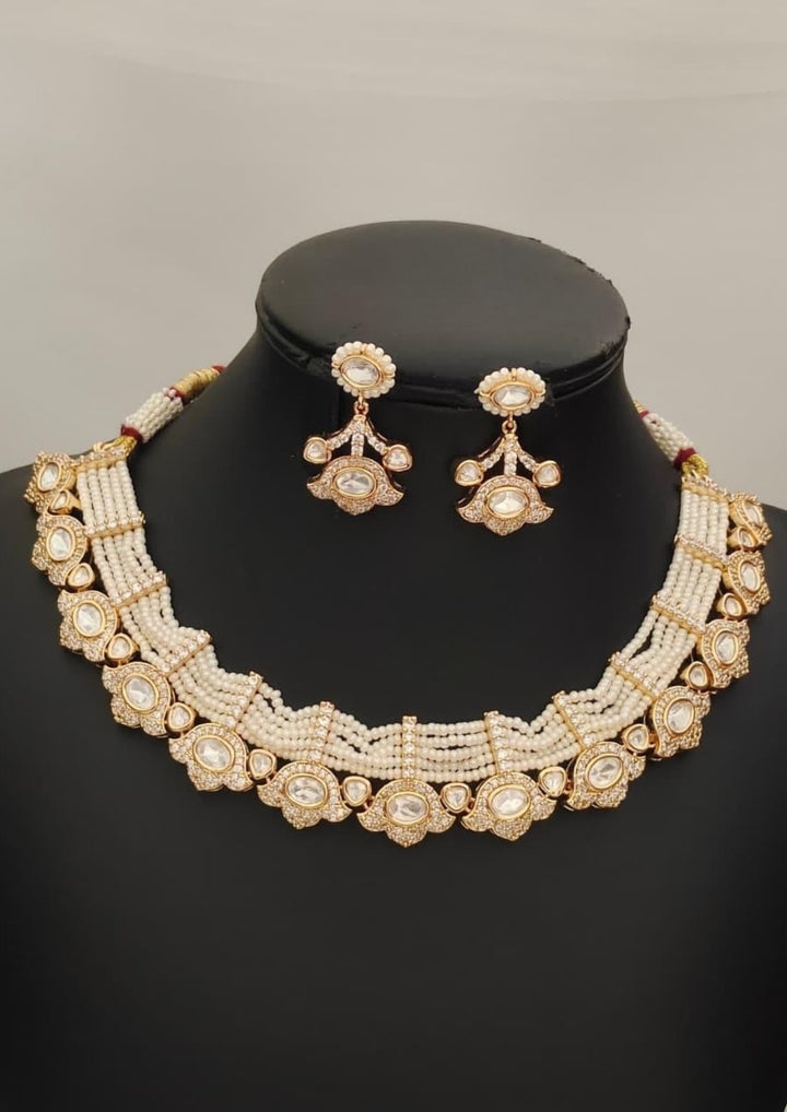 Pure Zirconian Diamond Necklace with Earrings s 380043