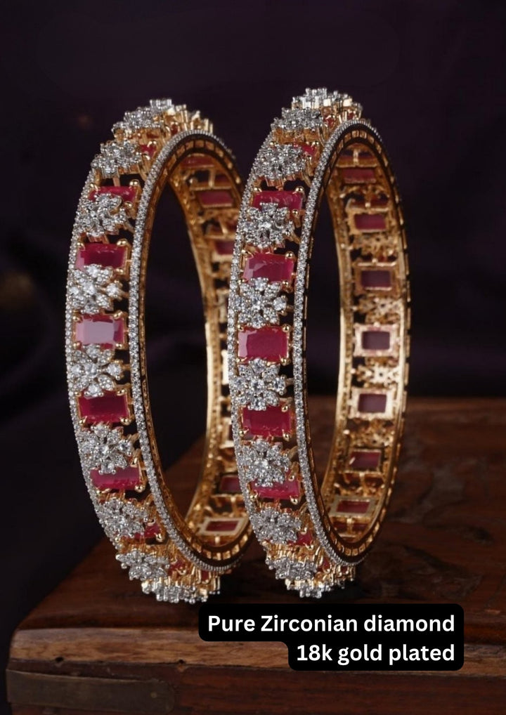 Pure Zirconian Diamond Bangles c1014020