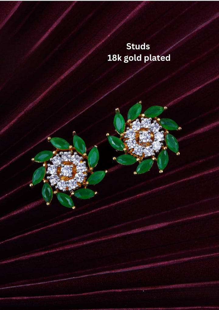 Pure Zirconian Diamond Studs c103520