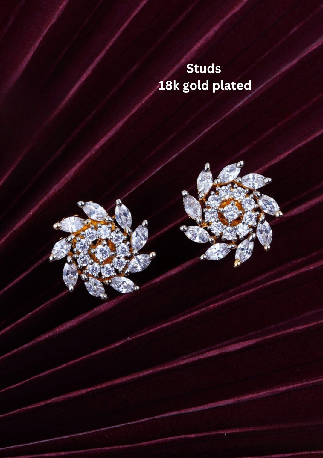 Pure Zirconian Diamond Studs c103520