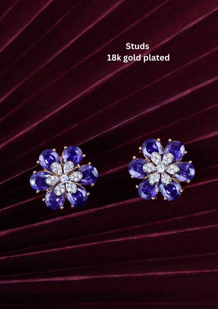 Pure Zirconian Diamond Studs c104020