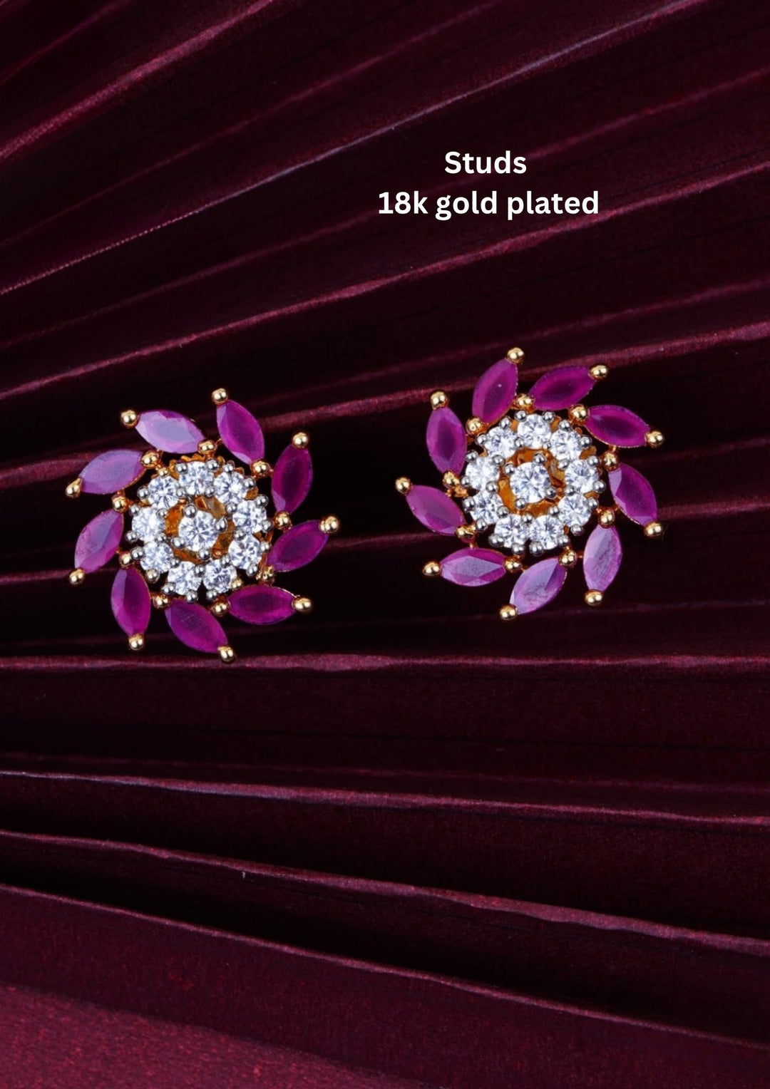 Pure Zirconian Diamond Studs c103520