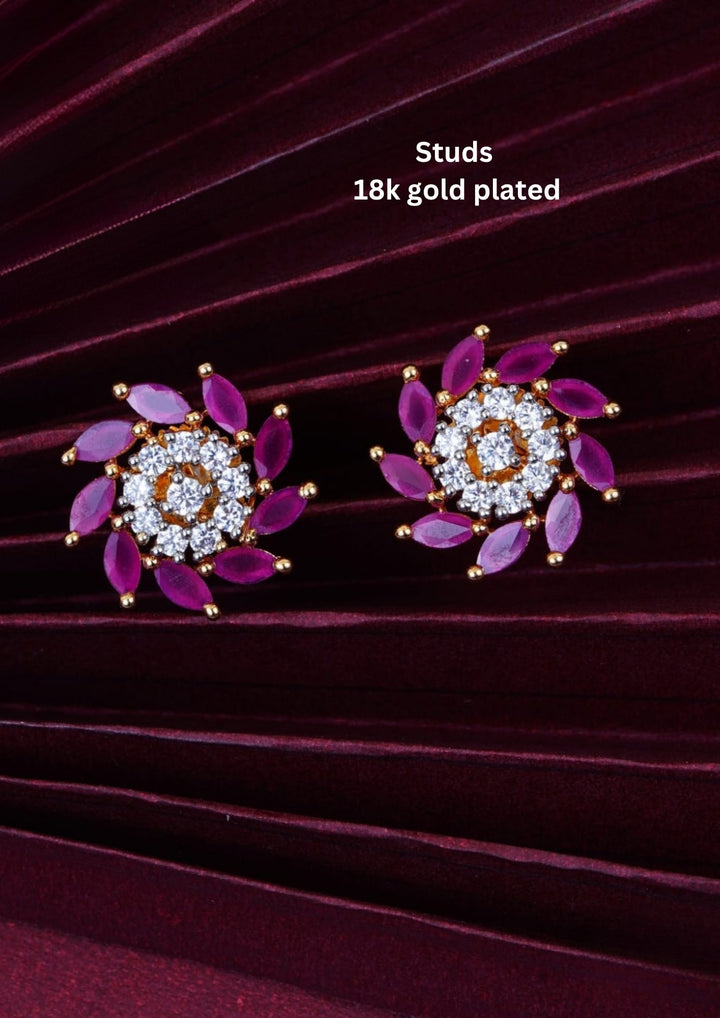 Pure Zirconian Diamond Studs c103520