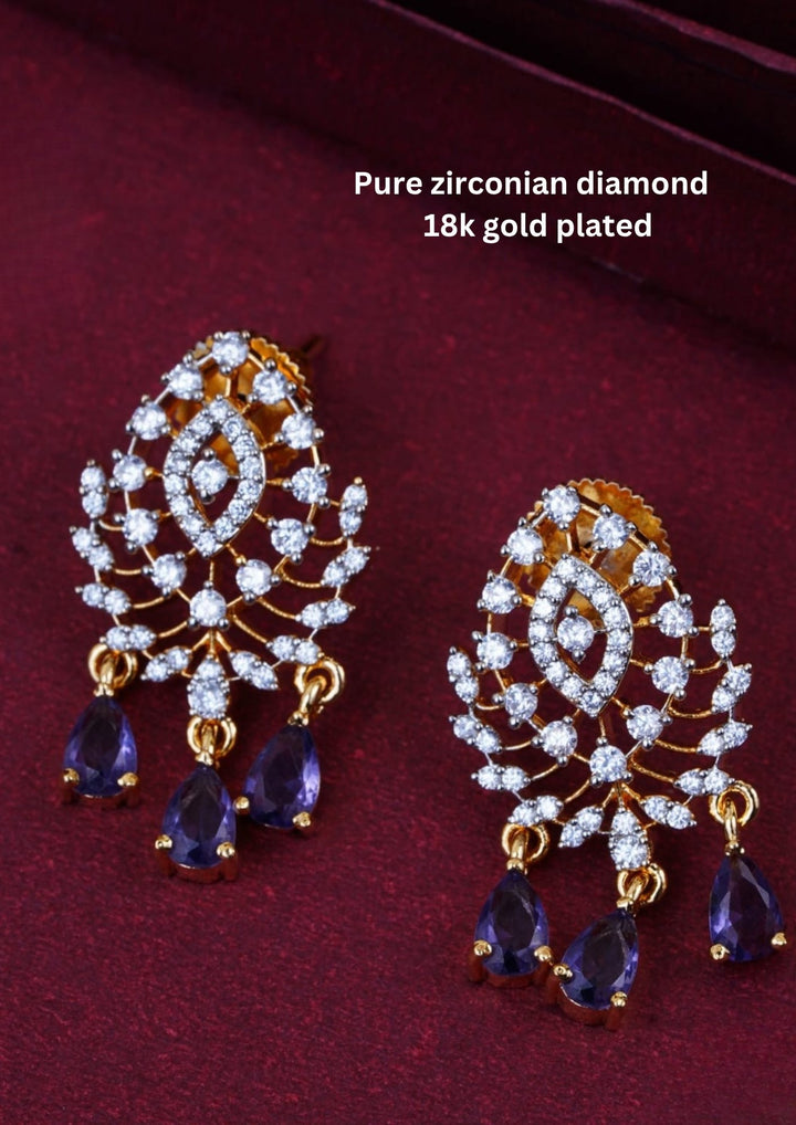 Pure Zirconian Diamond Earrings c104020