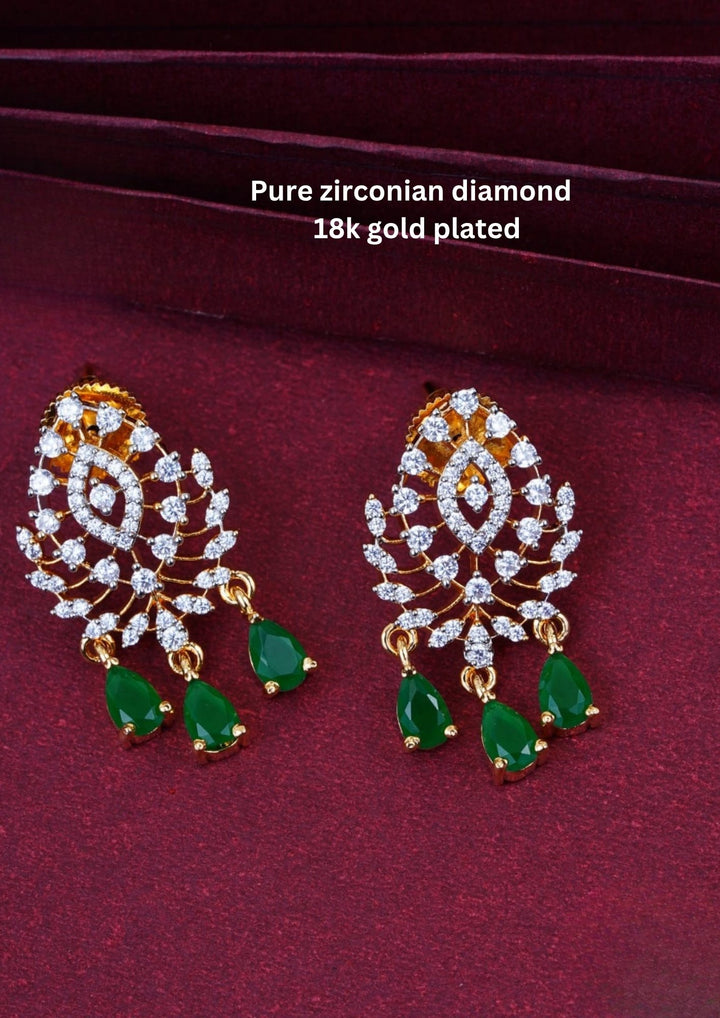 Pure Zirconian Diamond Earrings c104020