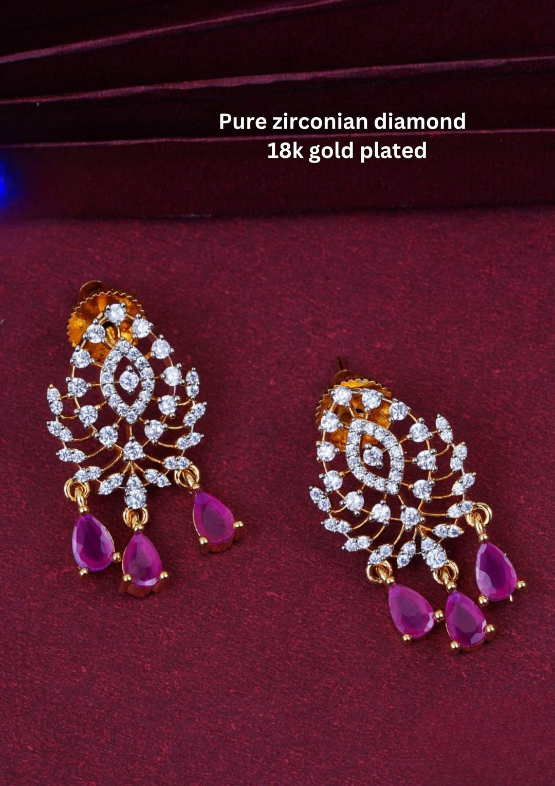 Pure Zirconian Diamond Earrings c104020