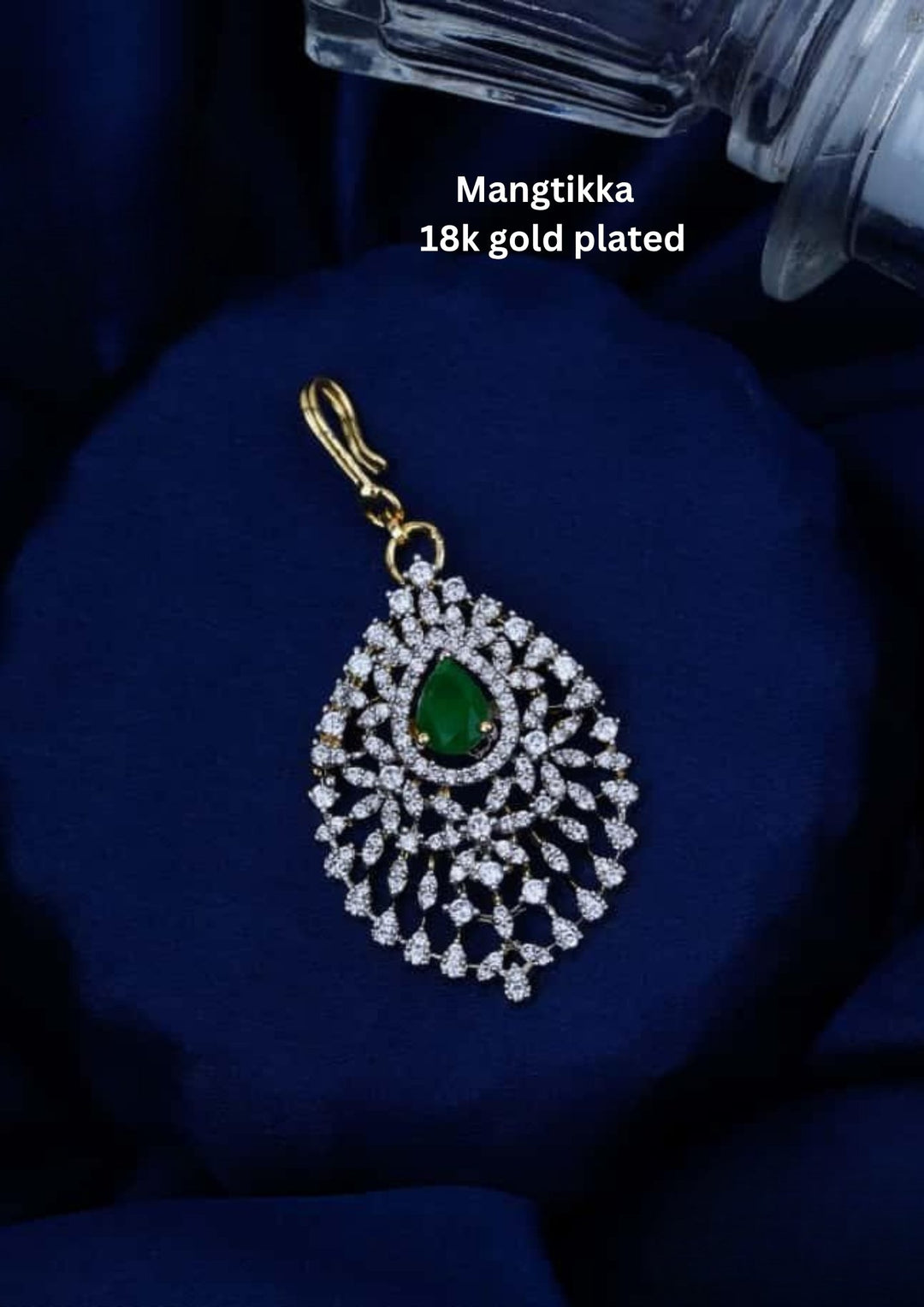 Pure Zirconian Diamond Mangtikka c103020