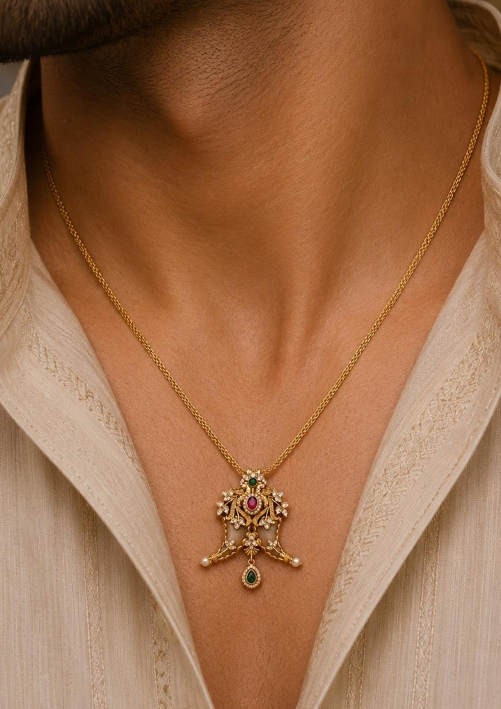 gold plated men&