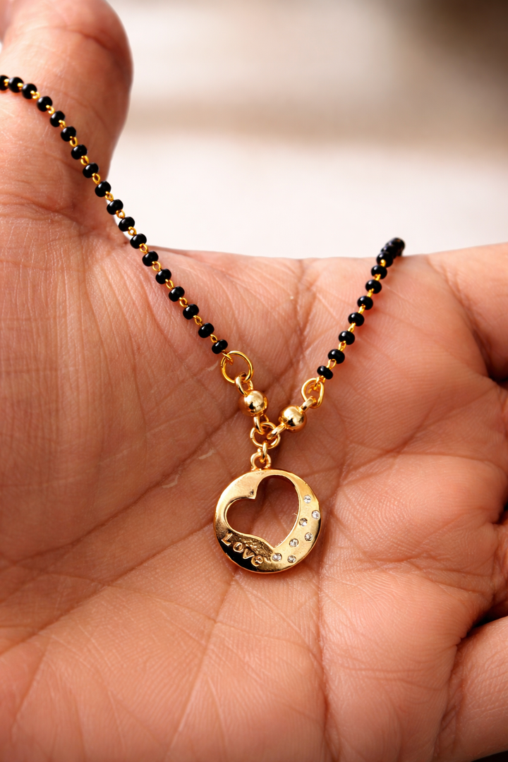 Kundan Gold Plated Enticing Mangalsutra a5